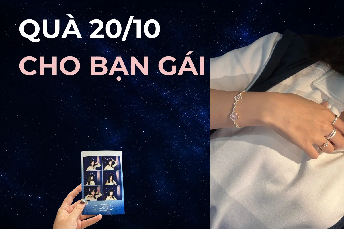 Quà 20/10 cho bạn gái: chọn món nào, đặt lúc nào?