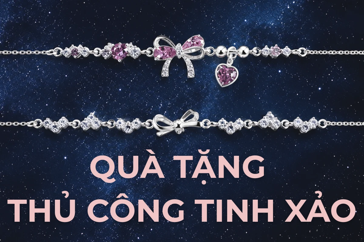 Quà tặng thủ công tinh xảo: vì sao trang sức là món quà đáng nhớ