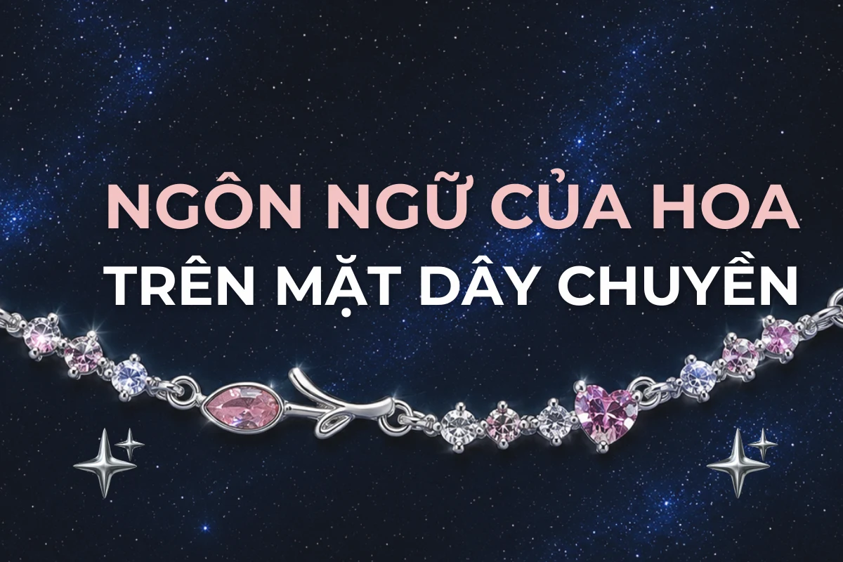 Ý nghĩa mặt dây chuyền hình bông hoa: tra theo từng loài
