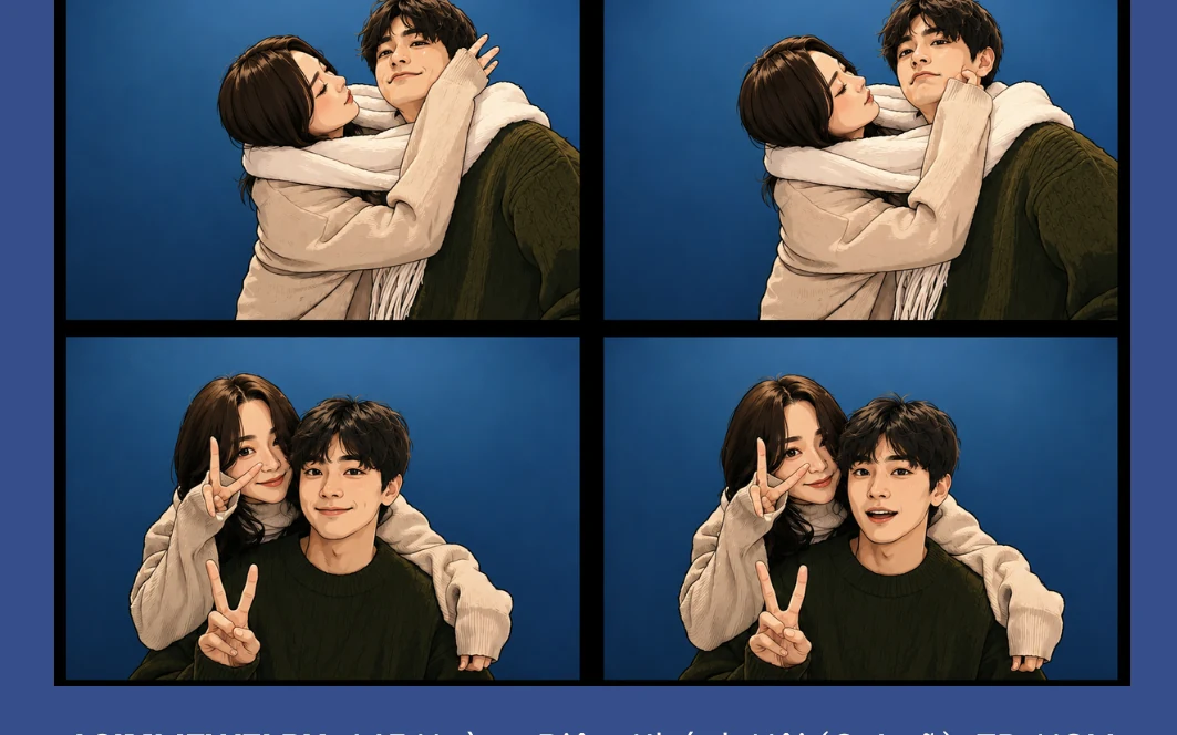 Chụp photobooth miễn phí tại cửa hàng Asimi