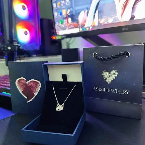 Khách đánh giá Dây chuyền bạc nữ S925 Thiên Nga Swarovski Asimi DC37
