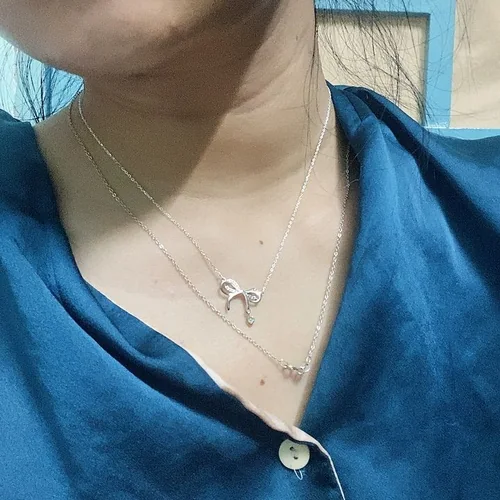 Khách đánh giá Dây chuyền bạc Ý S925 Nơ Công Chúa Asimi Princess Vibe DC72