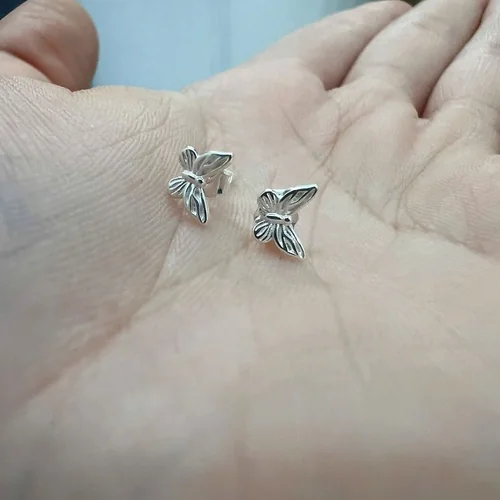 Khách đánh giá Bông tai bạc Ý S925 cánh tiên thanh thoát Asimi Ethereal Fly KT34