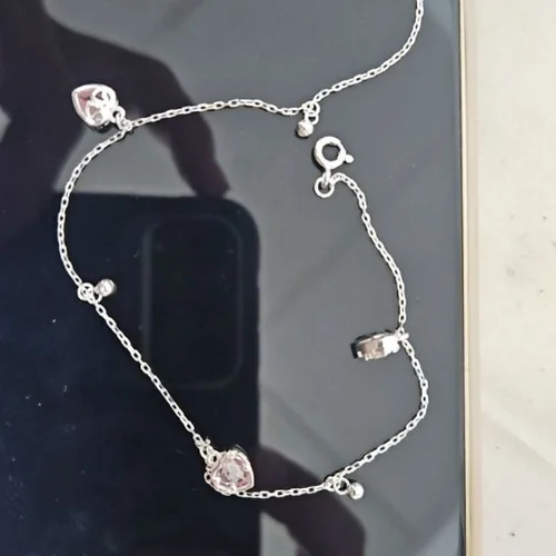 Khách đánh giá Lắc chân bạc nơ hồng Daisy Asimi Daisy Róse LC14