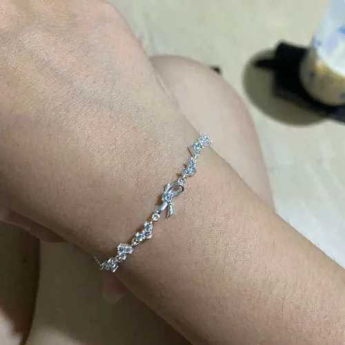 Khách đánh giá Lắc tay bạc nữ nơ Charmélia Asimi Charmélia LT42