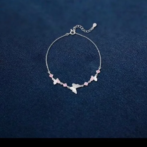 Khách đánh giá Lắc tay nữ bạc Cánh Tiên Hồng Asimi Elysian Butterfly LT46