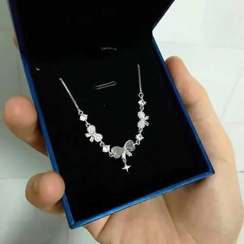 Khách đánh giá Lắc tay bạc nữ mạ vàng Nơ Hoàng Gia Asimi Royal Grace LT48
