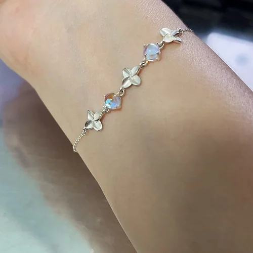 Khách đánh giá Lắc tay bạc nữ Moonlight Asimi Moonlight Waltz LT51