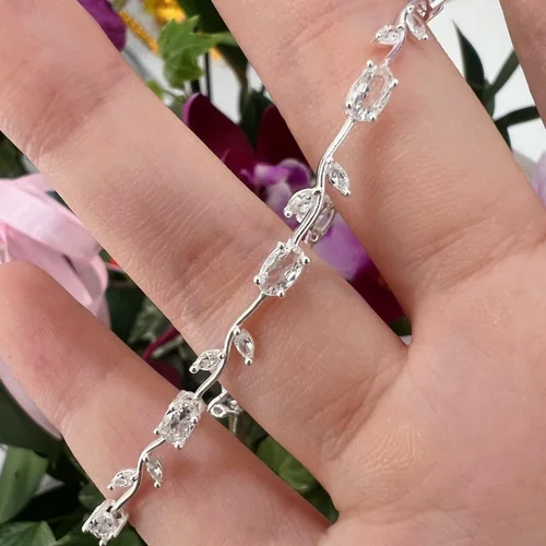 Khách đánh giá Lắc tay bạc full Tulip Asimi La Tulipe LT58